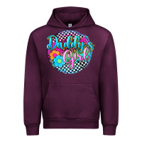 Mauve Wine daddy's girl Urban Hoodie - Zillion Design Studio