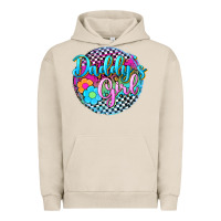 Pigment French Oak daddy's girl Urban Hoodie - Zillion Design Studio