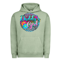 Pigment Oil Green daddy's girl Urban Hoodie - Zillion Design Studio