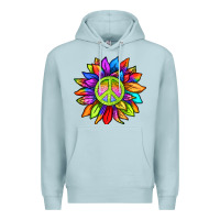 Blue Mist pride sunflower Premium Hoodie - texasbilliewilder