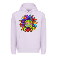 Lilac pride sunflower Premium Hoodie - texasbilliewilder