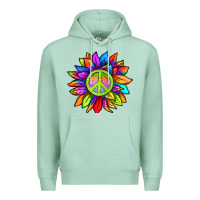 Seafoam pride sunflower Premium Hoodie - texasbilliewilder