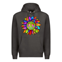 Smoke pride sunflower Premium Hoodie - texasbilliewilder