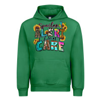 Emerald spoiler alert i don't care Urban Hoodie - Zillion Design Studio