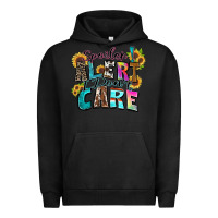 Pigment Black spoiler alert i don't care Urban Hoodie - Zillion Design Studio