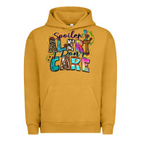 Pigment Peanut Butter spoiler alert i don't care Urban Hoodie - Zillion Design Studio