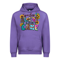 Tulip spoiler alert i don't care Urban Hoodie - Zillion Design Studio