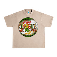 French Oak Christmas Jingle Urban Heavy Tee - Artiststas