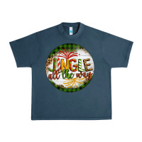 Midnight Navy Christmas Jingle Urban Heavy Tee - Artiststas