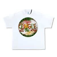 White Christmas Jingle Urban Heavy Tee - Artiststas