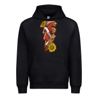 Black sport football  lightning bolt Urban Hoodie - texasbilliewilder