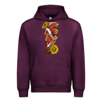 Mauve Wine sport football  lightning bolt Urban Hoodie - texasbilliewilder