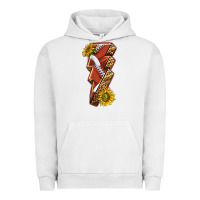 Pigment Lunar Rock sport football  lightning bolt Urban Hoodie - texasbilliewilder