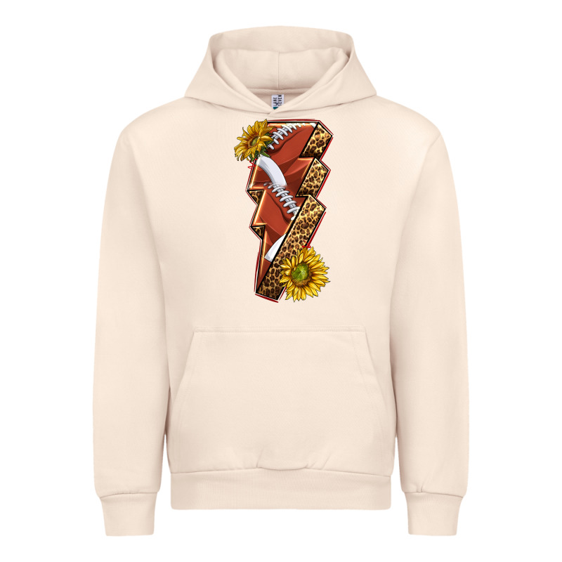 Sport Football  Lightning Bolt Urban Hoodie by texasbilliewilder | Teevron