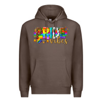 Coffee pride vibes Premium Hoodie - texasbilliewilder