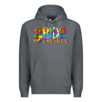 Rock pride vibes Premium Hoodie - texasbilliewilder