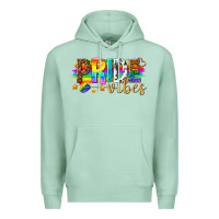 Seafoam pride vibes Premium Hoodie - texasbilliewilder
