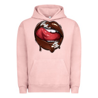 Pigment Salmon sports lips american football Urban Hoodie - texasbilliewilder