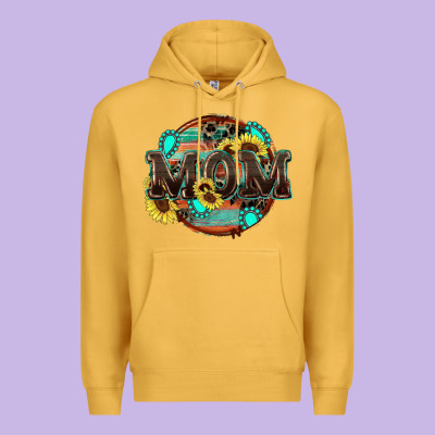 Western Mom Premium Hoodie Designed By Zillion Design Studio