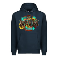 Navy western mom Premium Hoodie - Zillion Design Studio