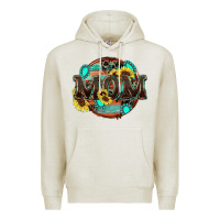 Oatmeal Heather western mom Premium Hoodie - Zillion Design Studio