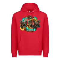 Red western mom Premium Hoodie - Zillion Design Studio