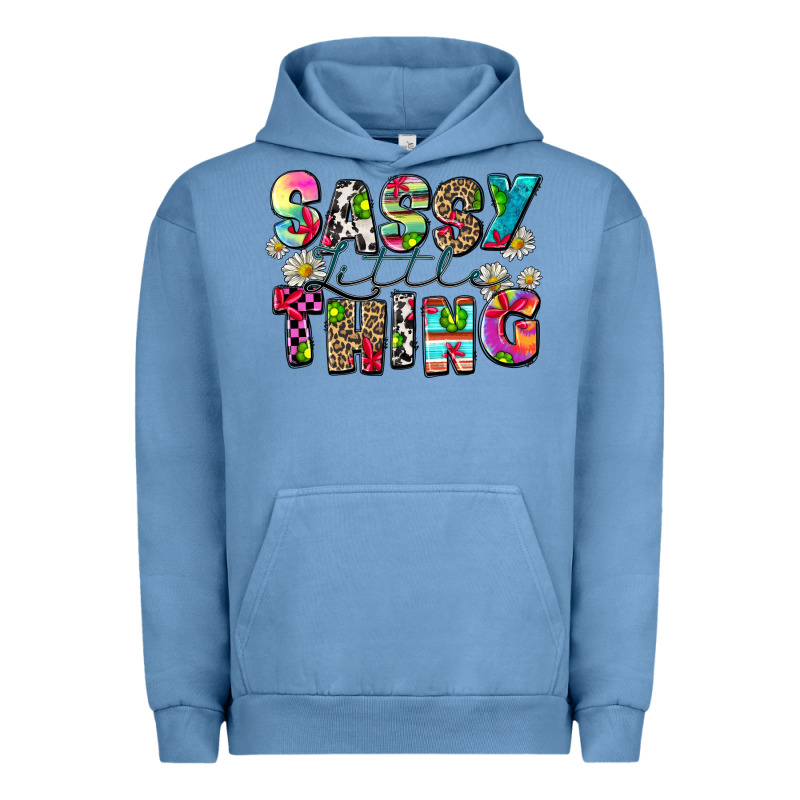 Sassy Little Thing Urban Hoodie by Zillion Design Studio | Teevron