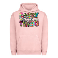 Pigment Salmon sassy little thing Urban Hoodie - Zillion Design Studio