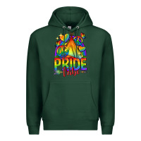 Sports Green pride tribe lgbtq Premium Hoodie - texasbilliewilder