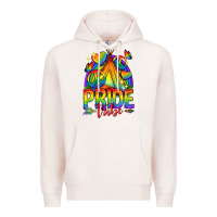 Pale Pink pride tribe lgbtq Premium Hoodie - texasbilliewilder