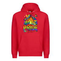 Red pride tribe lgbtq Premium Hoodie - texasbilliewilder