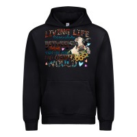 Living Life Somewhere Between Jesus Take The Wheel Urban Hoodie | Teevron