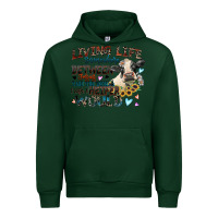 Forest Green living life somewhere between jesus take the wheel Urban Hoodie - Zillion Design Studio