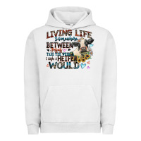 Pigment Lunar Rock living life somewhere between jesus take the wheel Urban Hoodie - Zillion Design Studio