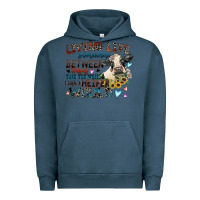Pigment Midnight Navy living life somewhere between jesus take the wheel Urban Hoodie - Zillion Design Studio