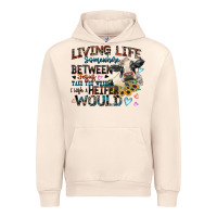 Sandshell living life somewhere between jesus take the wheel Urban Hoodie - Zillion Design Studio
