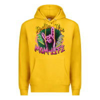Lemon rockin' the mom life Premium Hoodie - Zillion Design Studio