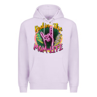 Lilac rockin' the mom life Premium Hoodie - Zillion Design Studio