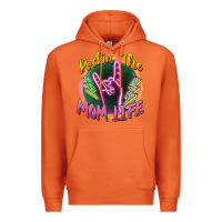 Carrot rockin' the mom life Premium Hoodie - Zillion Design Studio
