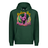Sports Green rockin' the mom life Premium Hoodie - Zillion Design Studio