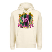 Tofu rockin' the mom life Premium Hoodie - Zillion Design Studio