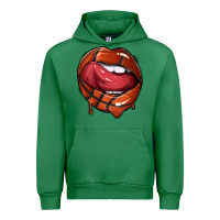 Emerald sports lips basketball Urban Hoodie - texasbilliewilder