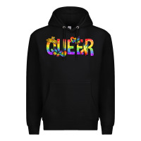 Black queer pride lgbtq Premium Hoodie - texasbilliewilder