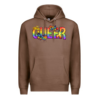 Chestnut queer pride lgbtq Premium Hoodie - texasbilliewilder