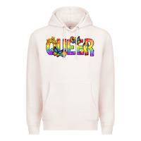 Pale Pink queer pride lgbtq Premium Hoodie - texasbilliewilder
