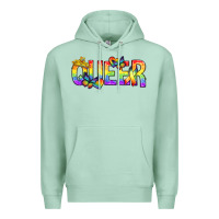 Seafoam queer pride lgbtq Premium Hoodie - texasbilliewilder