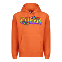Carrot queer pride lgbtq Premium Hoodie - texasbilliewilder