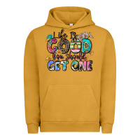 Pigment Peanut Butter life is good you should get one Urban Hoodie - Zillion Design Studio