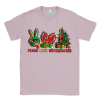 Lilac Peace Love Nutcrackers Classic Tee - BundleAndBundleShop