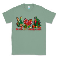 Sage Peace Love Nutcrackers Classic Tee - BundleAndBundleShop